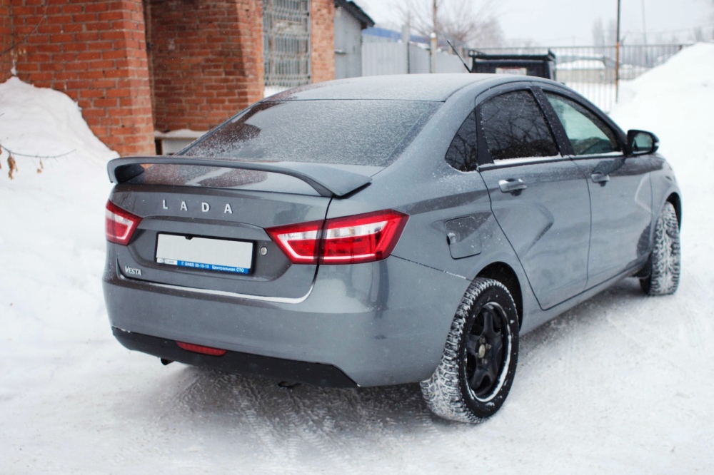 Спойлер VTS EVO Лада Веста седан